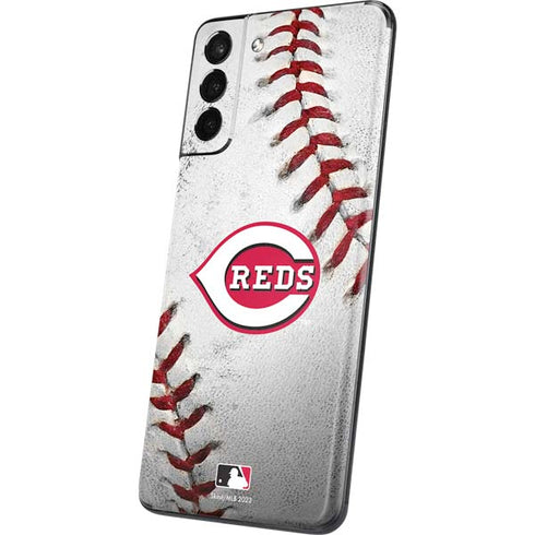 MLB Cincinnati Reds Game Ball Galaxy S21 Plus 5G Skin