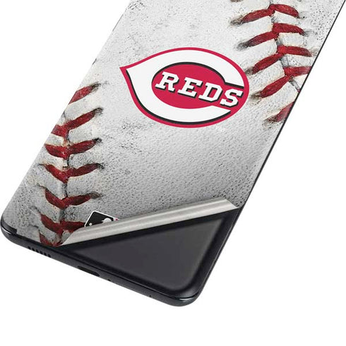MLB Cincinnati Reds Game Ball Galaxy S21 Plus 5G Skin