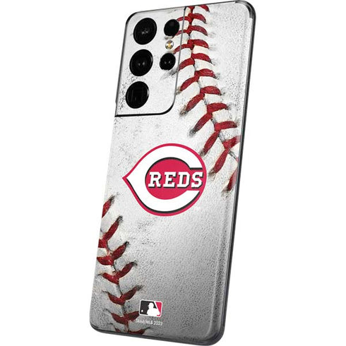 MLB Cincinnati Reds Game Ball Galaxy S21 Ultra 5G Skin