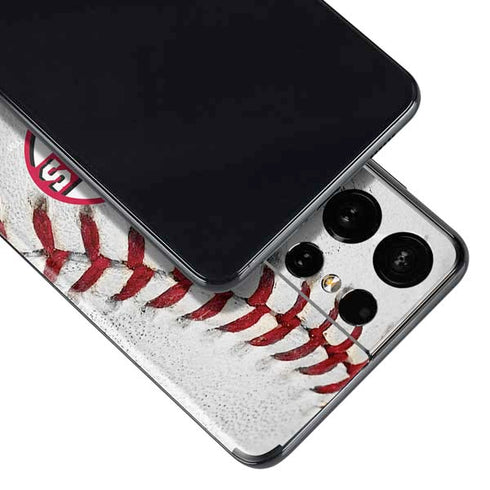 MLB Cincinnati Reds Game Ball Galaxy S21 Ultra 5G Skin