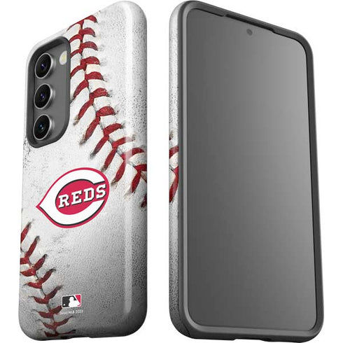 MLB Cincinnati Reds Game Ball Galaxy S23 Plus Pro Case