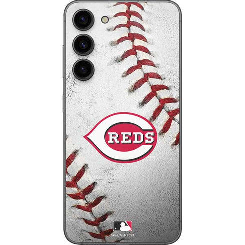 MLB Cincinnati Reds Game Ball Galaxy S23 Plus Skin