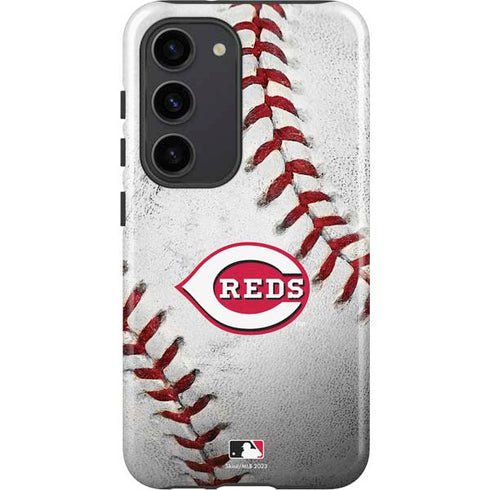 MLB Cincinnati Reds Game Ball Galaxy S23 Pro Case