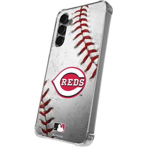 MLB Cincinnati Reds Game Ball Galaxy S24 Plus Clear Case
