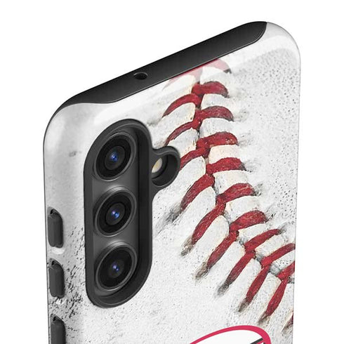 MLB Cincinnati Reds Game Ball Galaxy S24 Plus Impact Case