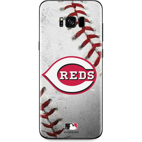 MLB Cincinnati Reds Game Ball Galaxy S8 Plus Skin