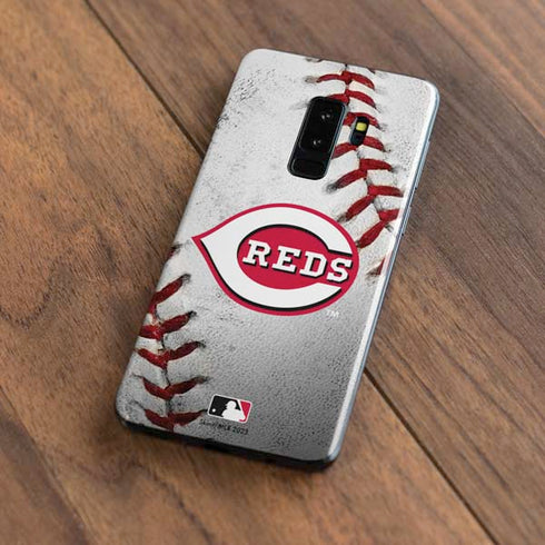 MLB Cincinnati Reds Game Ball Galaxy S9 Plus Skin