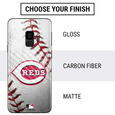 MLB Cincinnati Reds Game Ball Galaxy S9 Skin