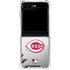 MLB Cincinnati Reds Game Ball Galaxy Z Flip5 5G Clear Case