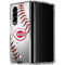 MLB Cincinnati Reds Game Ball Galaxy Z Fold4 5G Clear Case