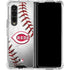 MLB Cincinnati Reds Game Ball Galaxy Z Fold4 5G Clear Case