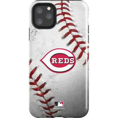 MLB Cincinnati Reds Game Ball iPhone 11 Pro Max Impact Case