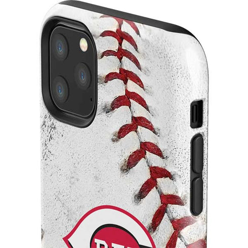 MLB Cincinnati Reds Game Ball iPhone 11 Pro Max Impact Case