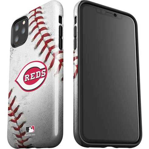 MLB Cincinnati Reds Game Ball iPhone 11 Pro Max Impact Case