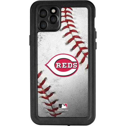 MLB Cincinnati Reds Game Ball iPhone 11 Pro Max Waterproof Case