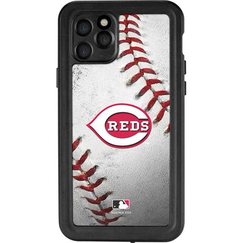 MLB Cincinnati Reds Game Ball iPhone 11 Pro Waterproof Case