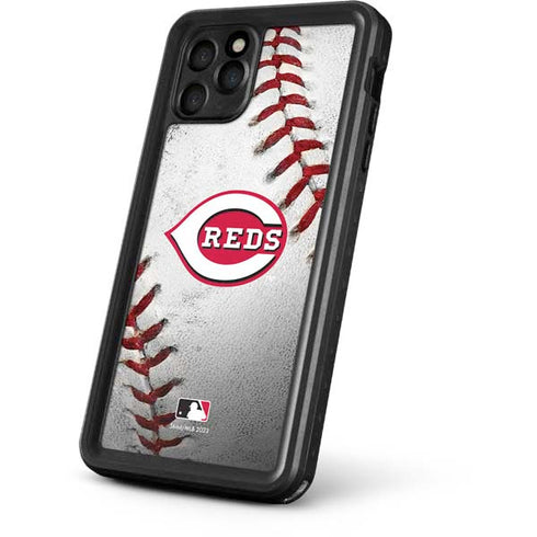 MLB Cincinnati Reds Game Ball iPhone 11 Pro Waterproof Case