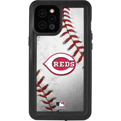 MLB Cincinnati Reds Game Ball iPhone 12 Pro Max Waterproof Case