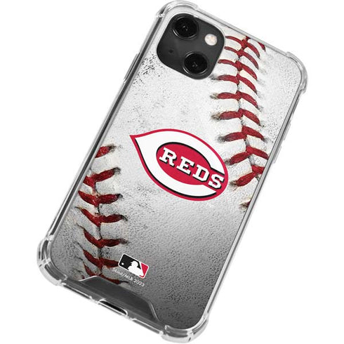 MLB Cincinnati Reds Game Ball iPhone 13 Mini Clear Case