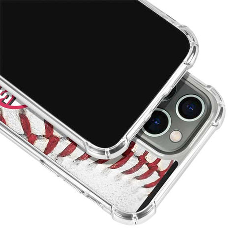 MLB Cincinnati Reds Game Ball iPhone 13 Pro Clear Case