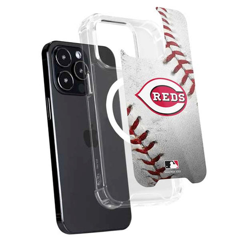 MLB Cincinnati Reds Game Ball iPhone 13 Pro Max MagSafe Case