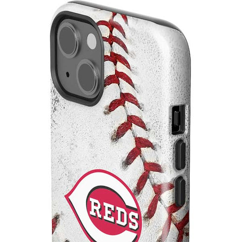MLB Cincinnati Reds Game Ball iPhone 15 Impact Case
