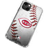 MLB Cincinnati Reds Game Ball iPhone 15 Plus Clear Case