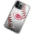 MLB Cincinnati Reds Game Ball iPhone 14 Pro Clear Case