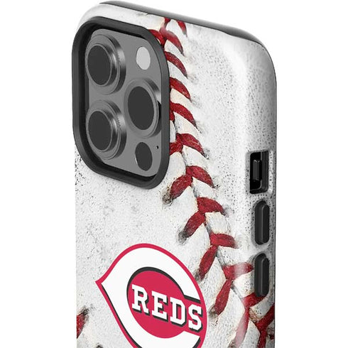 MLB Cincinnati Reds Game Ball iPhone 15 Pro Impact Case