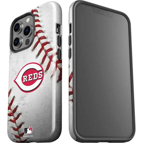 MLB Cincinnati Reds Game Ball iPhone 15 Pro Impact Case