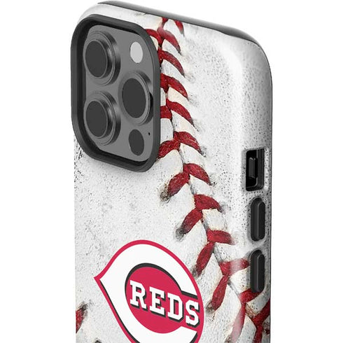MLB Cincinnati Reds Game Ball iPhone 15 Pro Max Impact Case