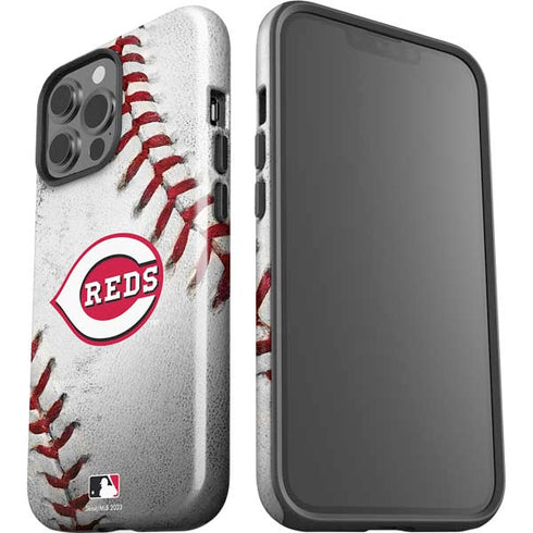 MLB Cincinnati Reds Game Ball iPhone 15 Pro Max Impact Case
