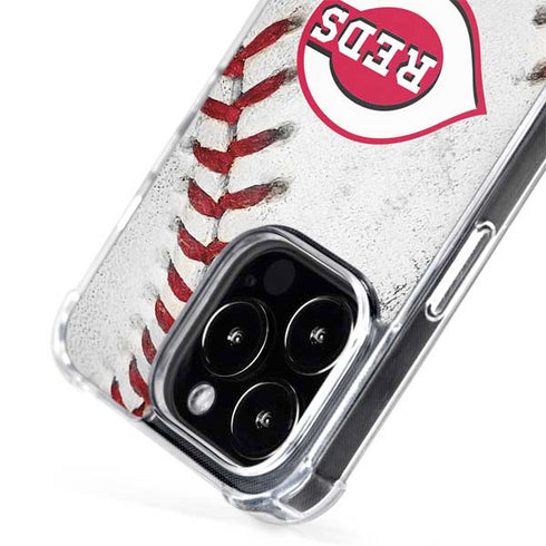 MLB Cincinnati Reds Game Ball iPhone 14 Pro Max MagSafe Case