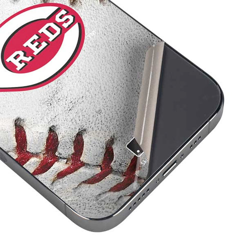 MLB Cincinnati Reds Game Ball iPhone 14 Pro Max Skin