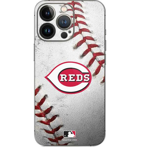 MLB Cincinnati Reds Game Ball iPhone 14 Pro Skin