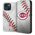 MLB Cincinnati Reds Game Ball iPhone 15 Plus Folio Case
