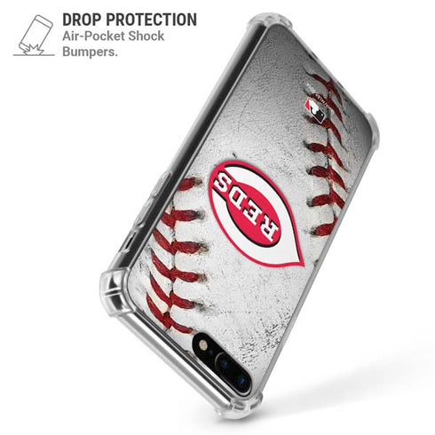 MLB Cincinnati Reds Game Ball iPhone 7/8 Plus Clear Case