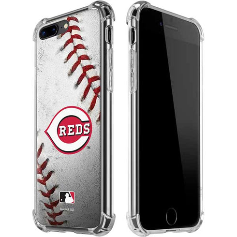 MLB Cincinnati Reds Game Ball iPhone 7/8 Plus Clear Case