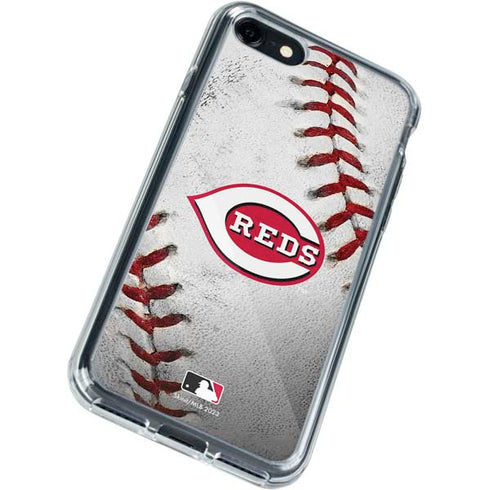 MLB Cincinnati Reds Game Ball iPhone SE (2nd & 3rd Gen) Clear Case