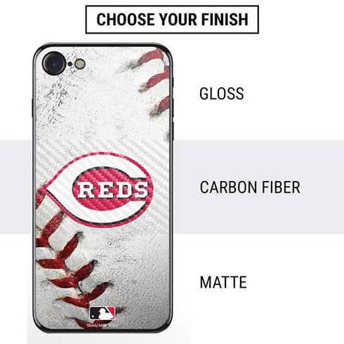 MLB Cincinnati Reds Game Ball iPhone SE (2nd & 3rd Gen) Skin