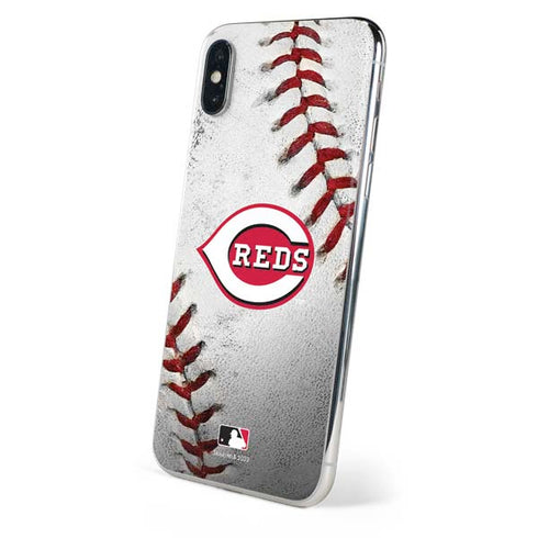 MLB Cincinnati Reds Game Ball iPhone X Skin