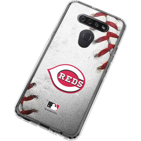 MLB Cincinnati Reds Game Ball LG K51/Q51 Clear Case