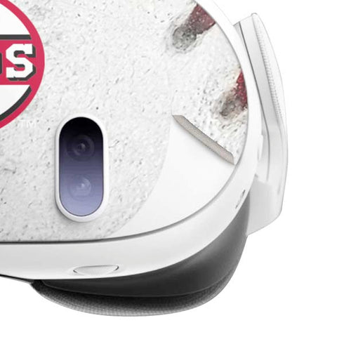 MLB Cincinnati Reds Game Ball Meta Quest 3 Skin
