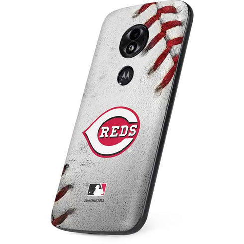 MLB Cincinnati Reds Game Ball Moto E5 Play Skin