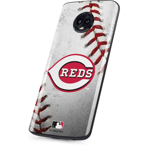 MLB Cincinnati Reds Game Ball Moto G6 Skin