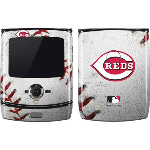MLB Cincinnati Reds Game Ball Motorola RAZR Skin