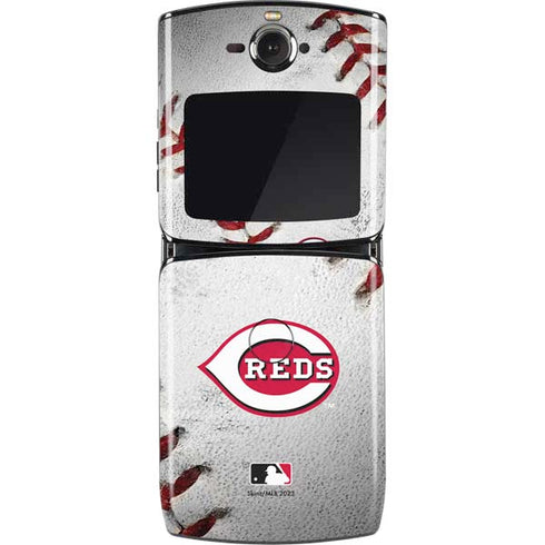 MLB Cincinnati Reds Game Ball Motorola RAZR Skin