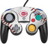 MLB Cincinnati Reds Game Ball Nintendo GameCube Controller Skin