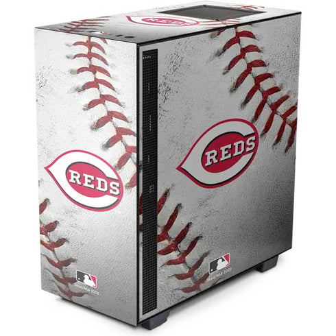 MLB Cincinnati Reds Game Ball NZXT H510 Compact ATX Mid-Tower Case Skin