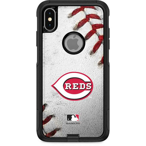 MLB Cincinnati Reds Game Ball Otterbox Commuter iPhone Skin